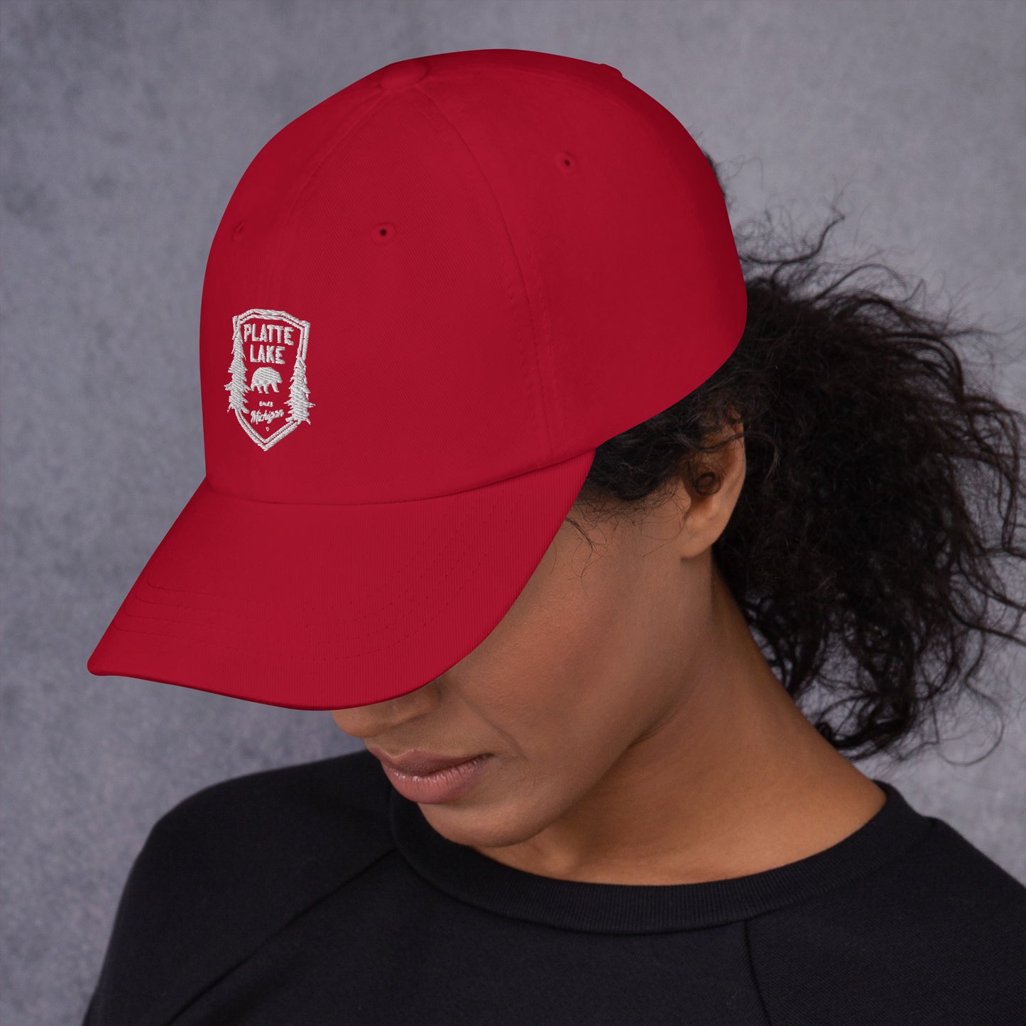 Platte bear baseball cap