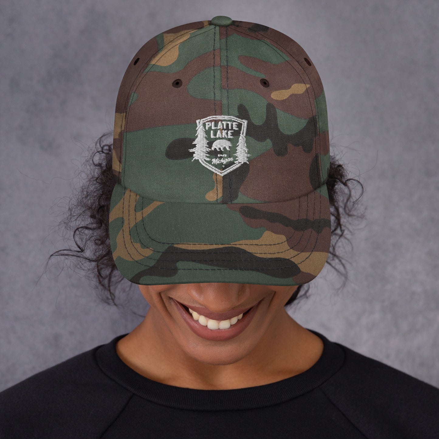 Platte bear baseball cap