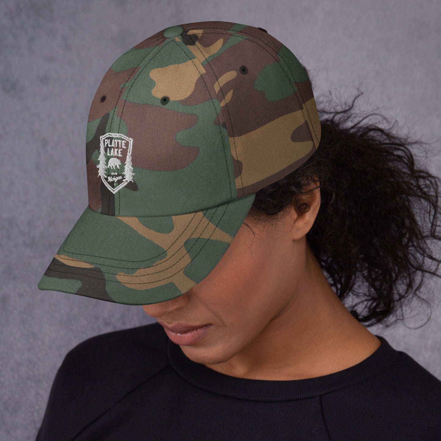 Platte bear baseball cap