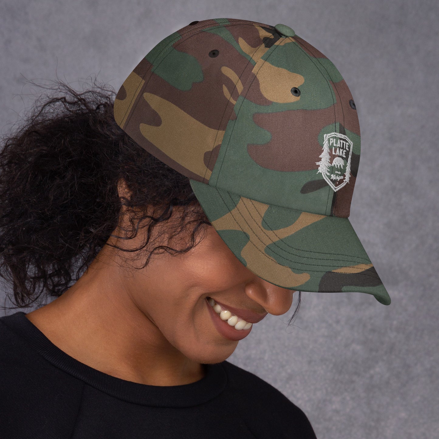 Platte bear baseball cap