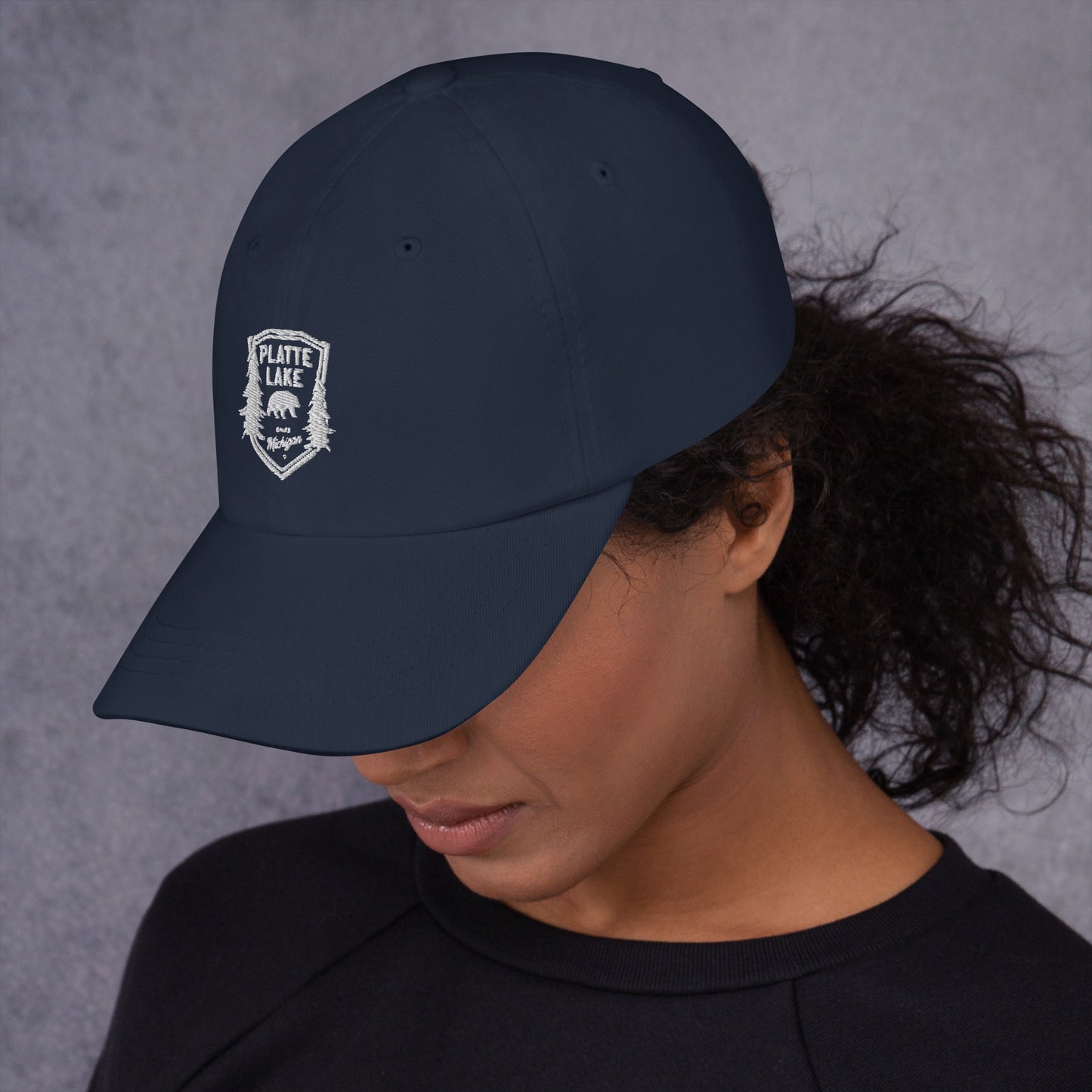 Platte bear baseball cap