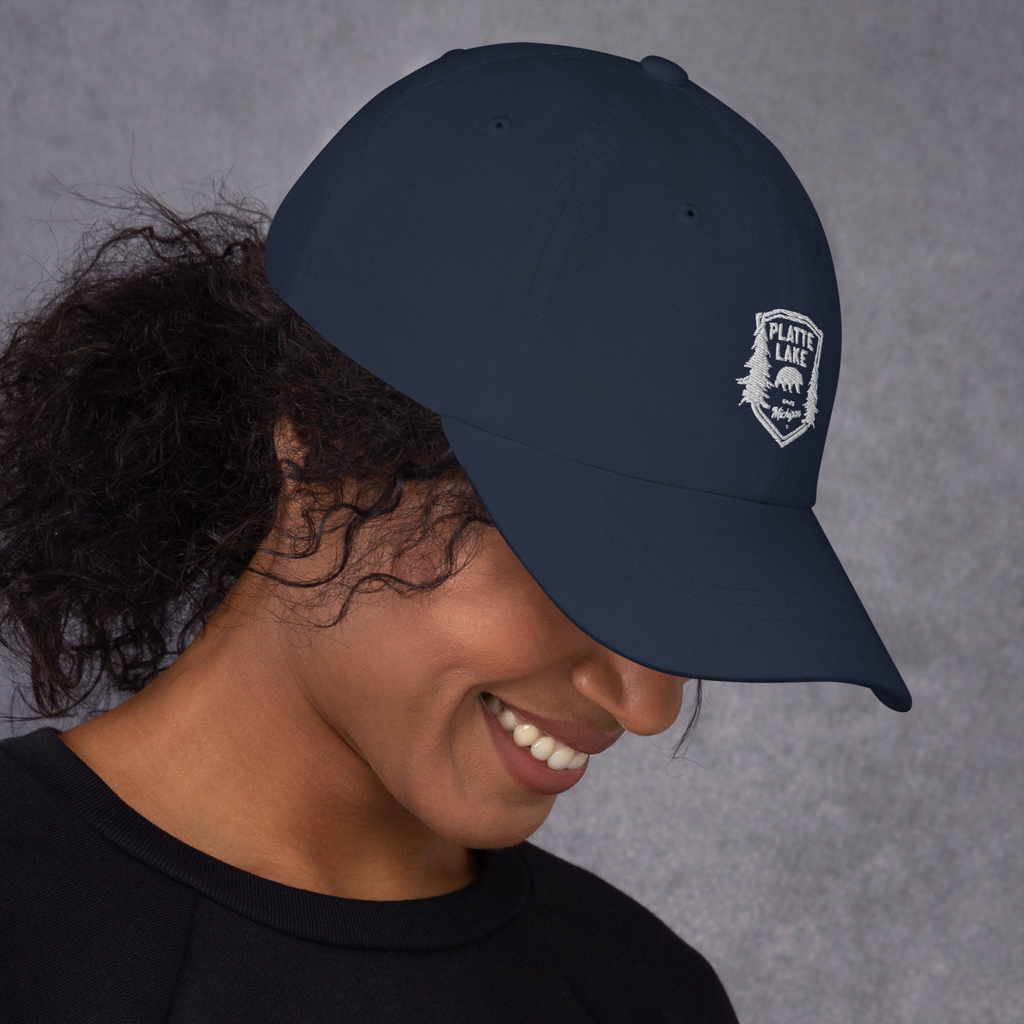 Platte bear baseball cap