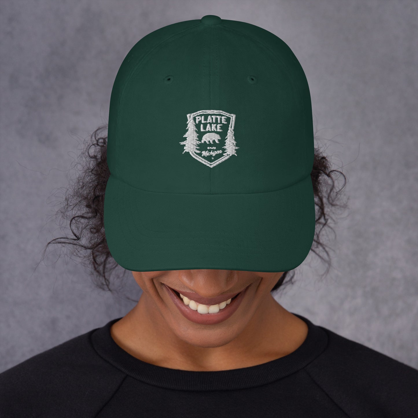 Platte bear baseball cap