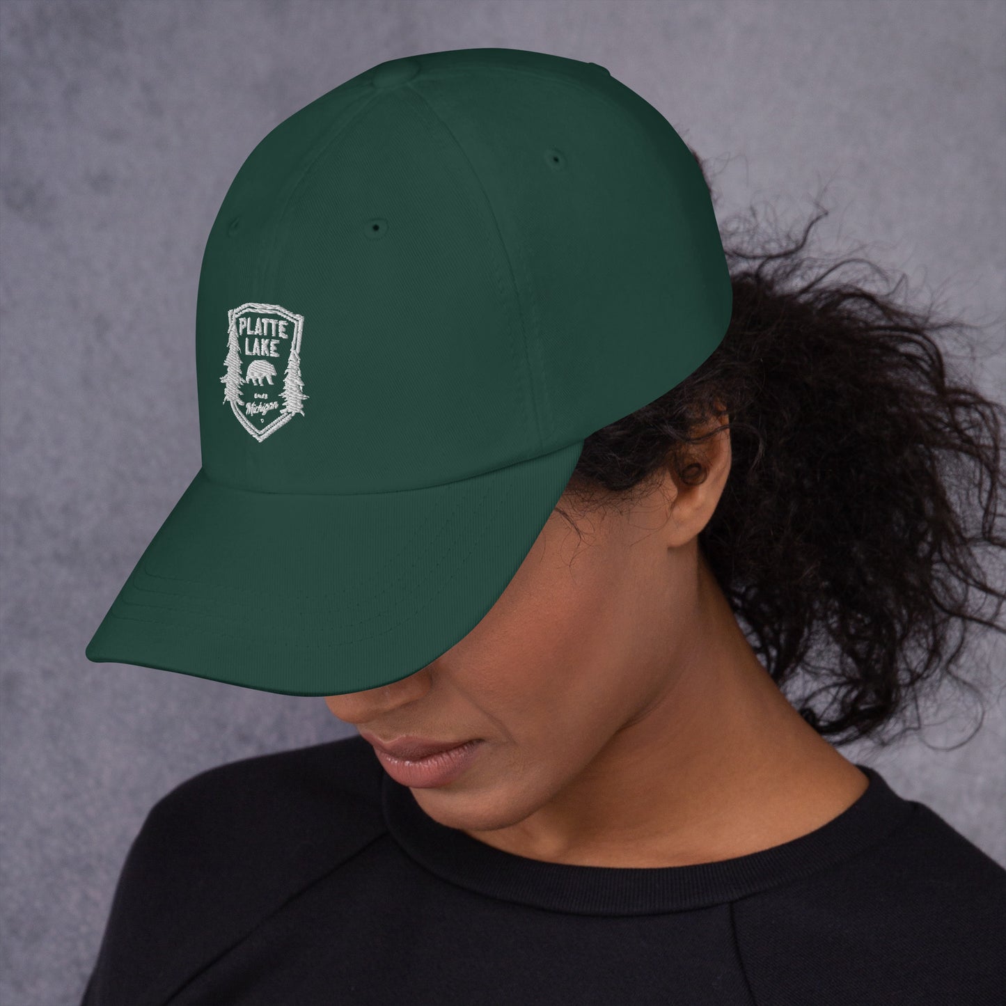 Platte bear baseball cap