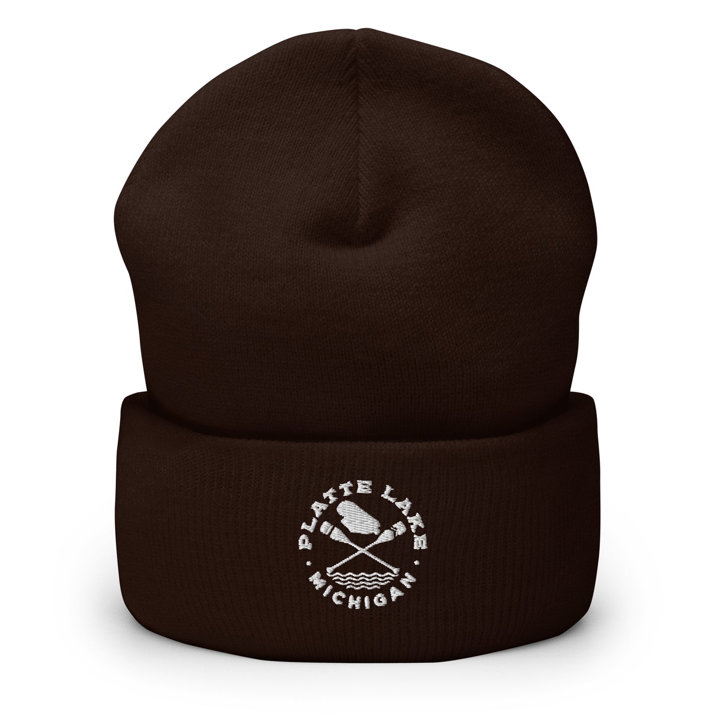 Cuffed Beanie embroidered