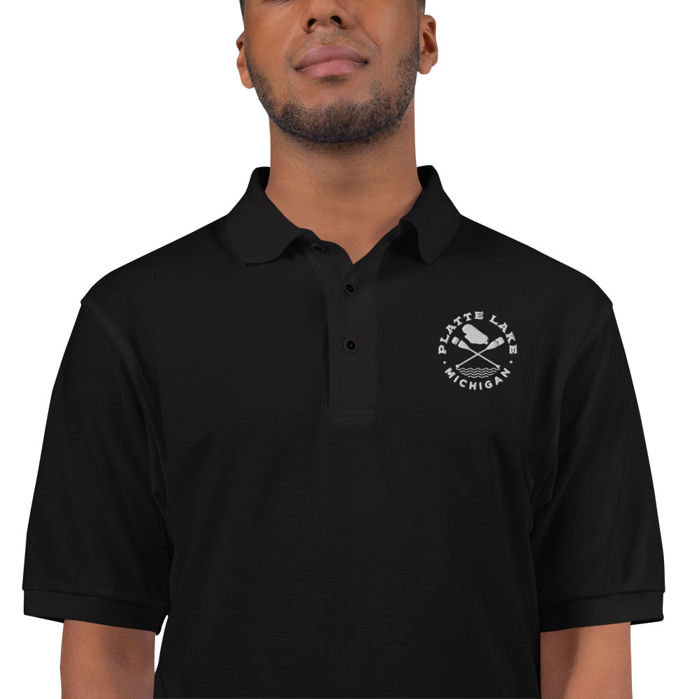 Platte paddle Men's Premium Polo