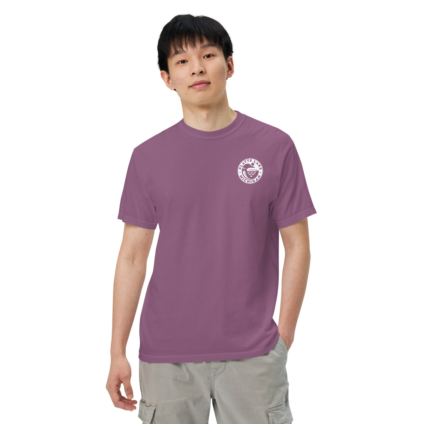 Loon Circle Unisex (Comfort Color) garment-dyed t-shirt