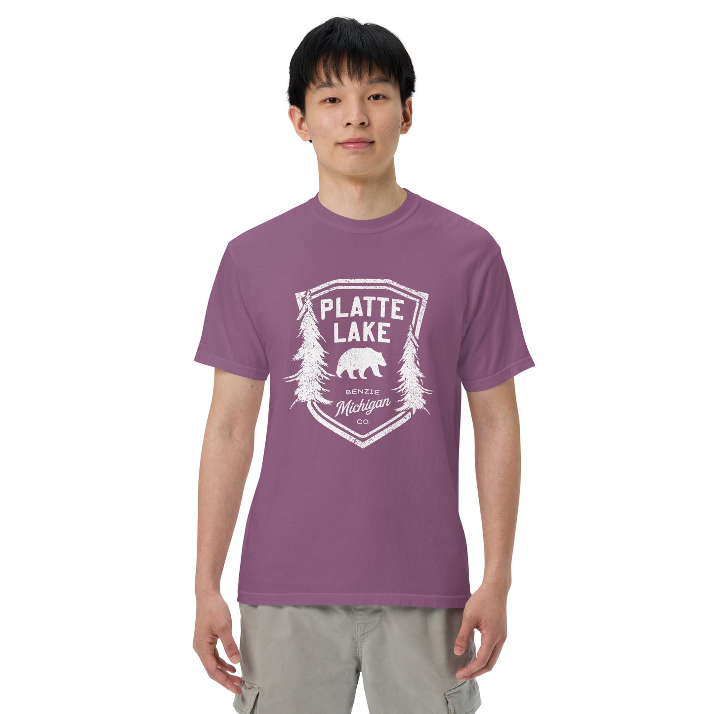 Platte Bear - Unisex (Comfort Color) t-shirt
