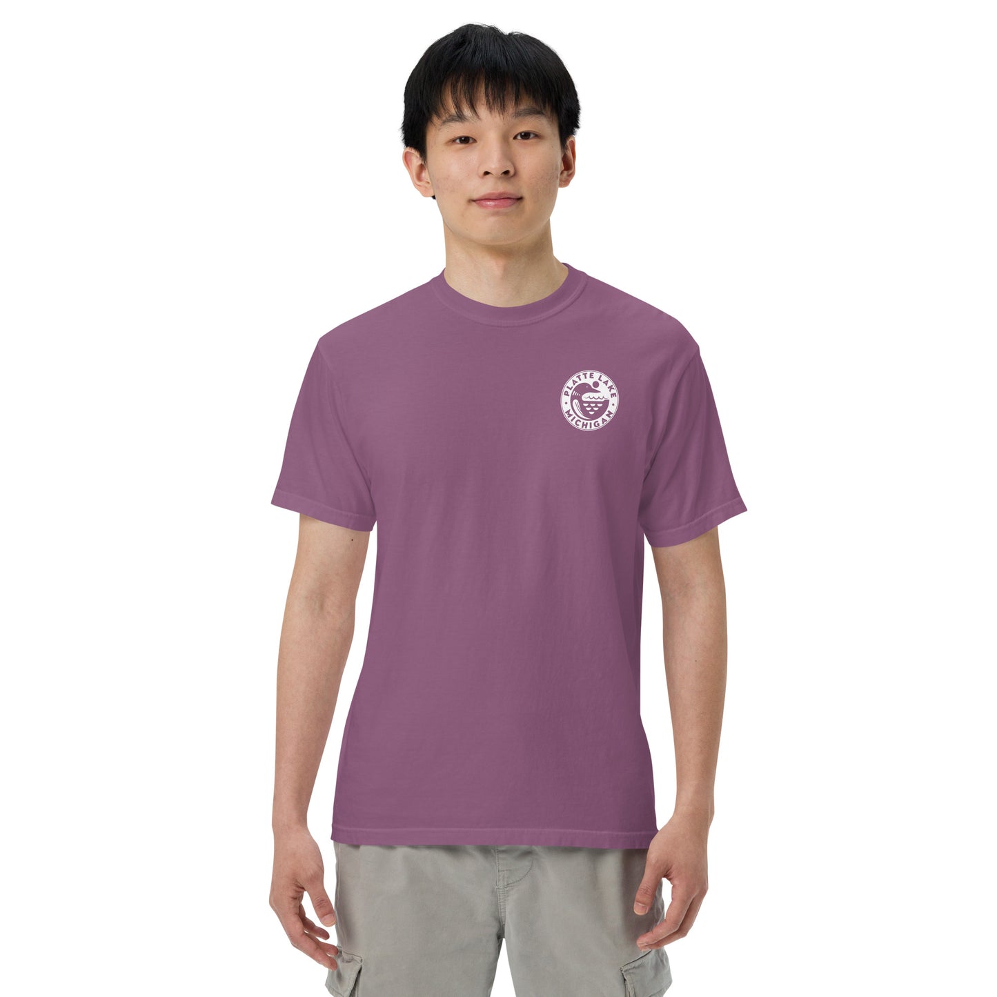 Loon Circle Unisex (Comfort Color) garment-dyed t-shirt