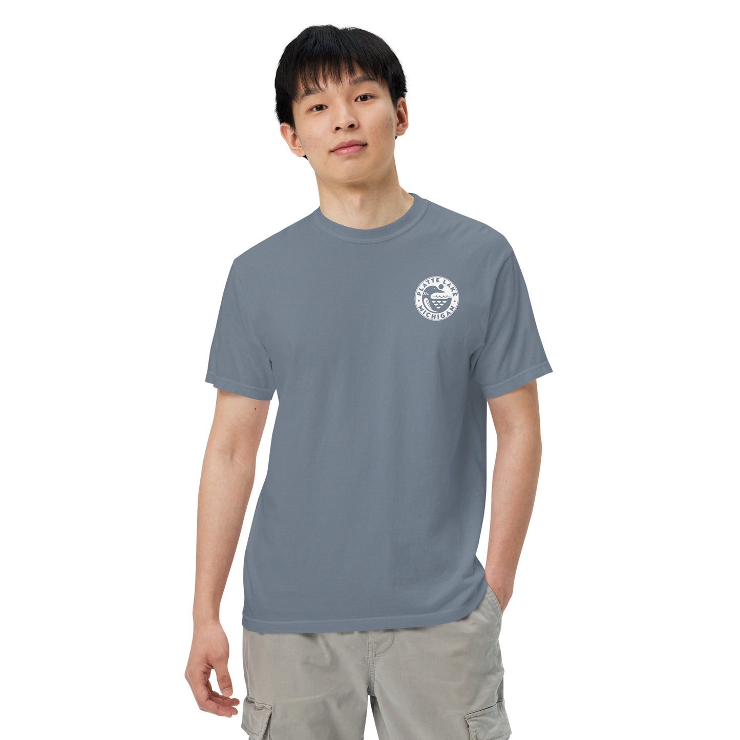 Loon Circle Unisex (Comfort Color) garment-dyed t-shirt