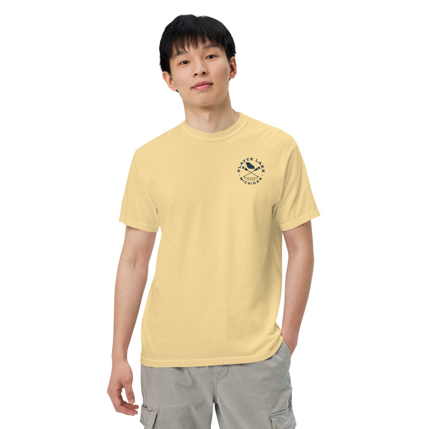 Platte Cross Paddles Unisex (Comfort Colors) t-shirt