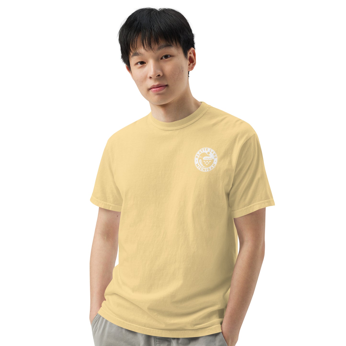 Loon Circle Unisex (Comfort Color) garment-dyed t-shirt