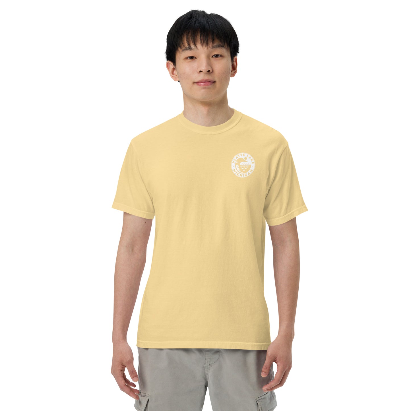 Loon Circle Unisex (Comfort Color) garment-dyed t-shirt