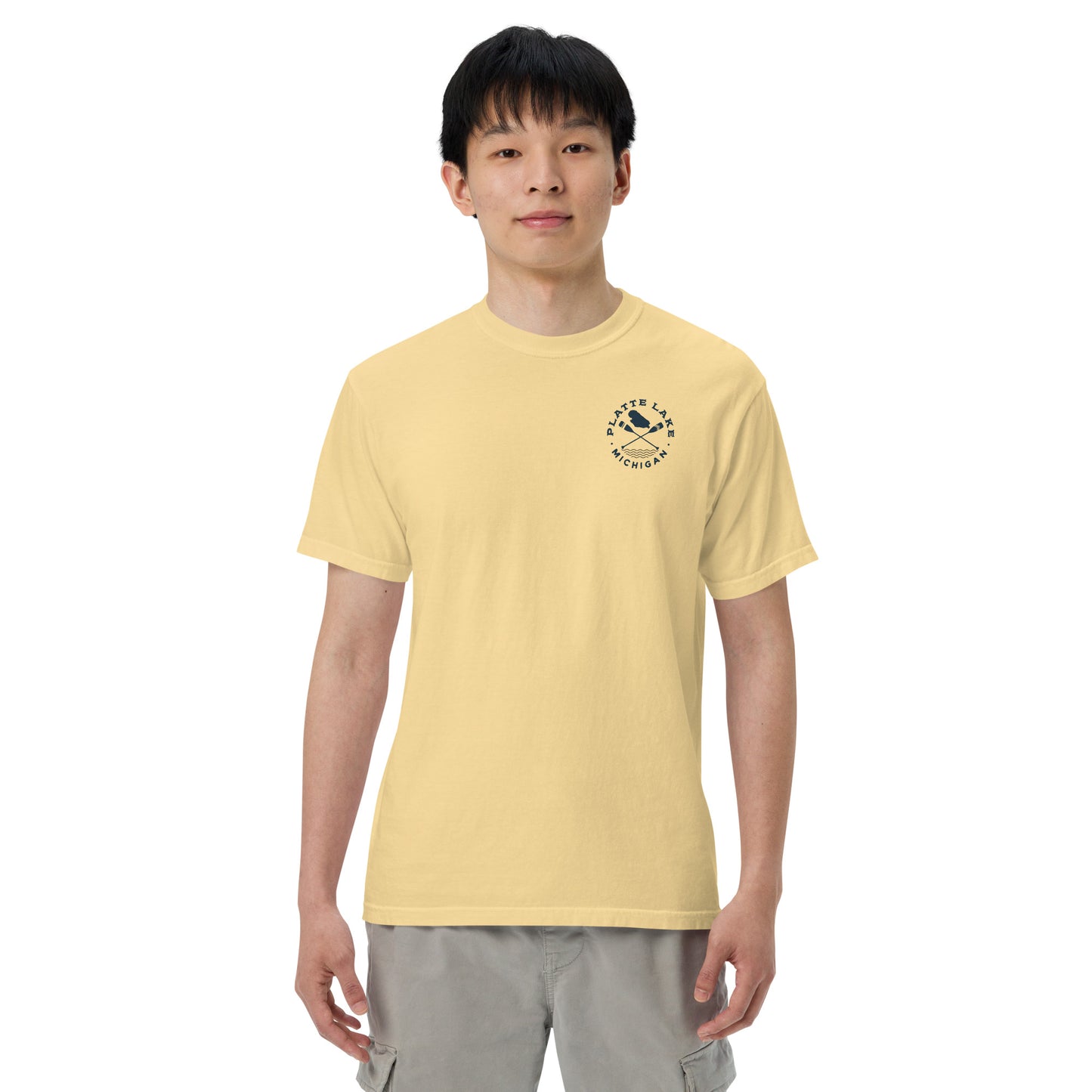 Platte Cross Paddles Unisex (Comfort Colors) t-shirt