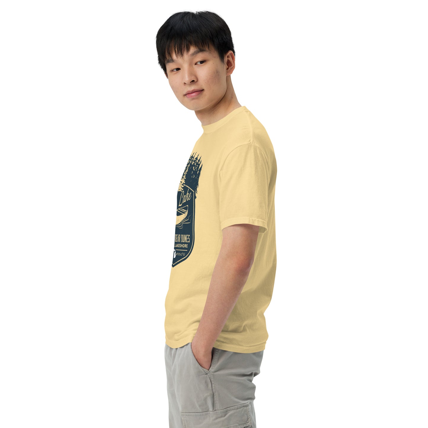 Platte canoe - Unisex (Comfort Color) garment-dyed t-shirt