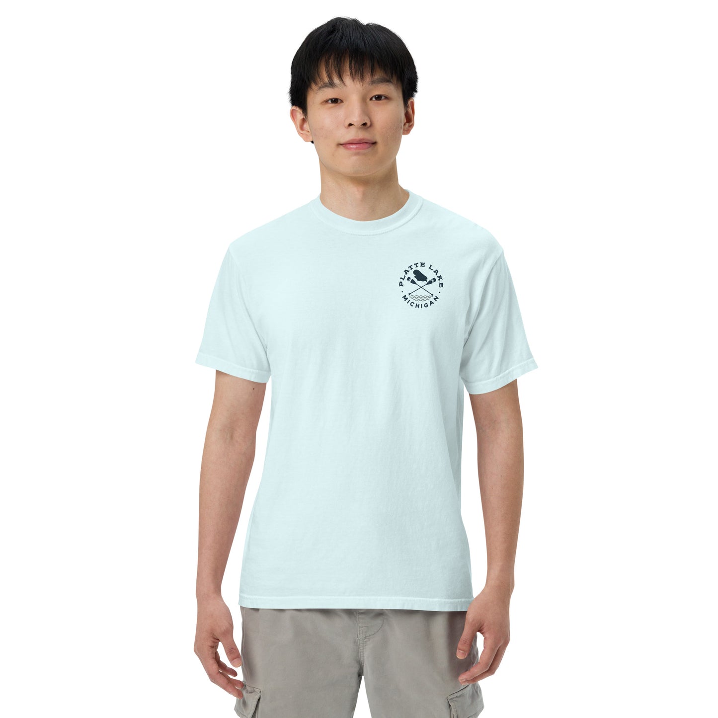 Platte Cross Paddles Unisex (Comfort Colors) t-shirt