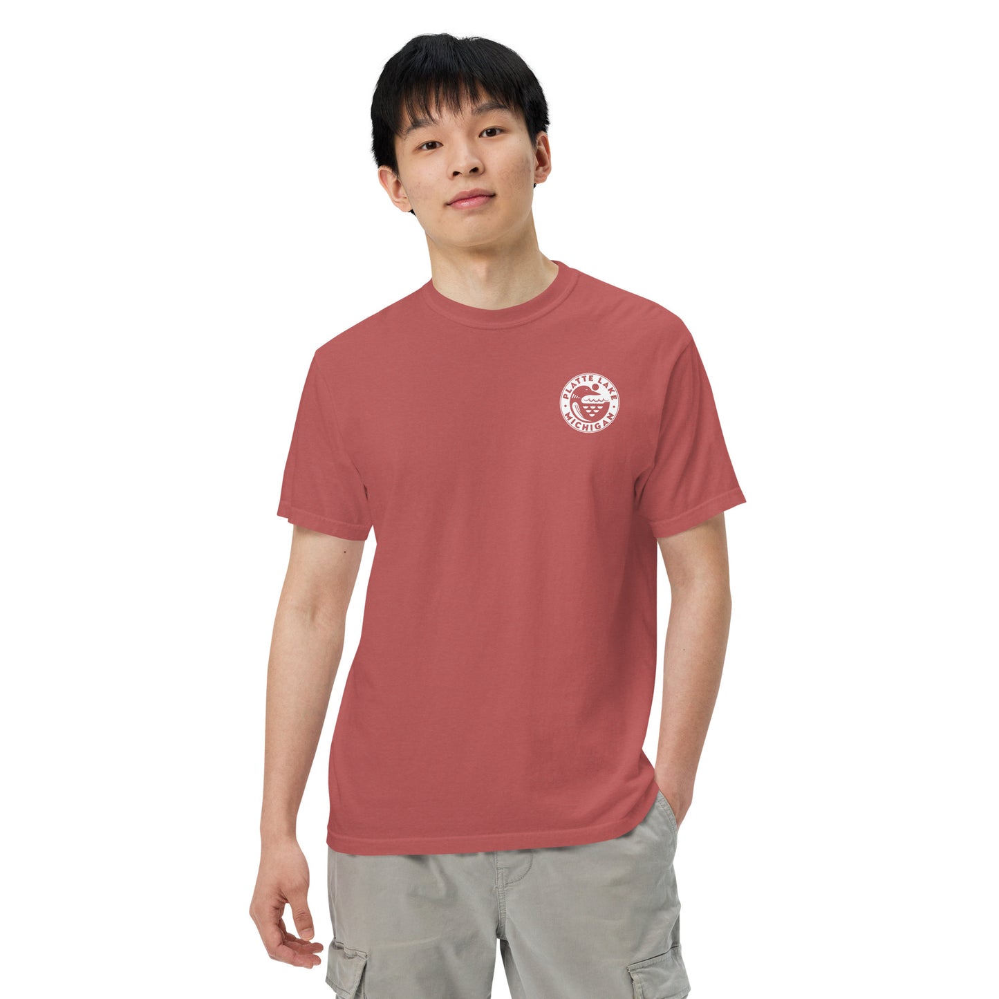 Loon Circle Unisex (Comfort Color) garment-dyed t-shirt