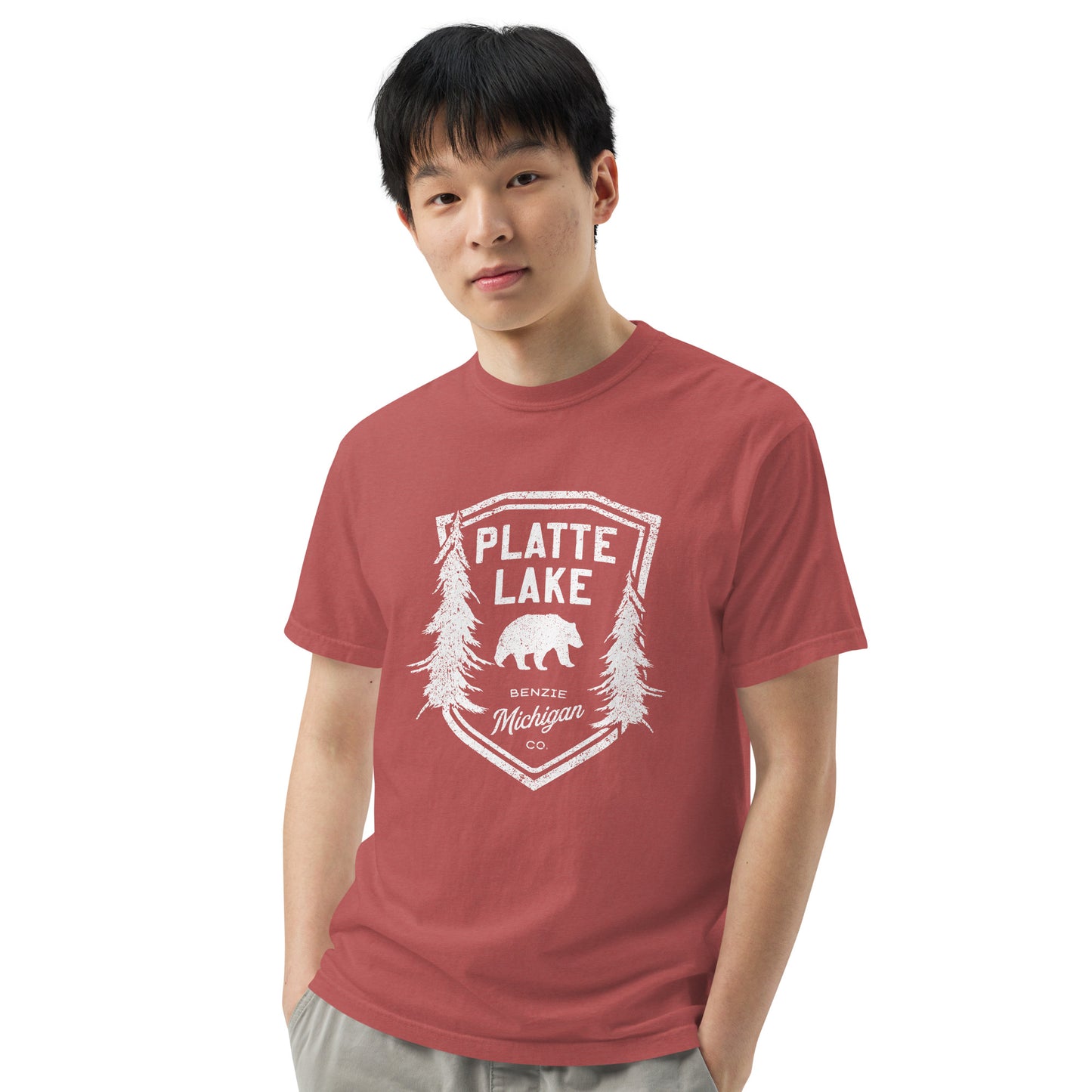 Platte Bear - Unisex (Comfort Color) t-shirt