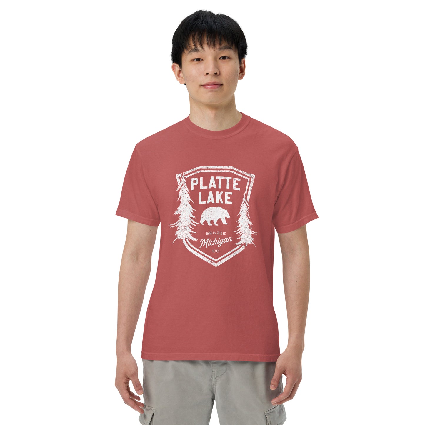 Platte Bear - Unisex (Comfort Color) t-shirt