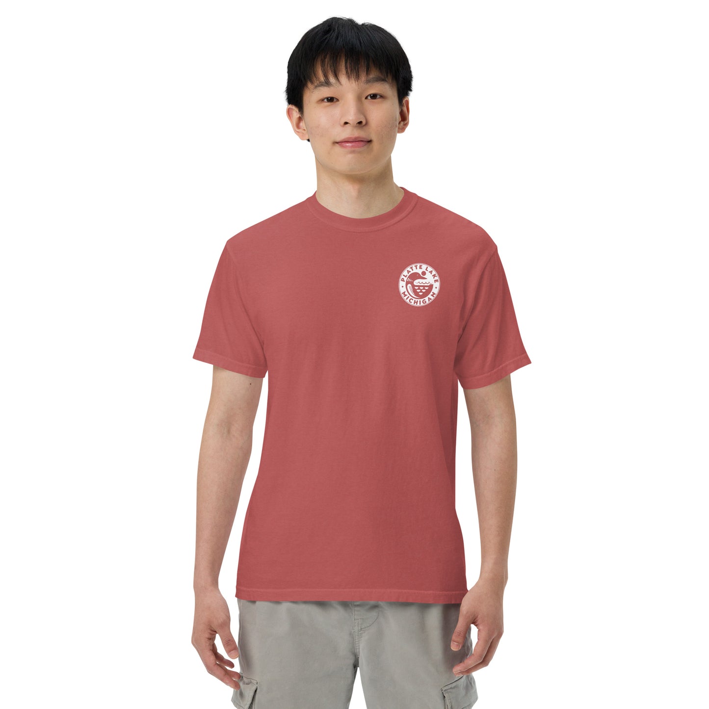 Loon Circle Unisex (Comfort Color) garment-dyed t-shirt
