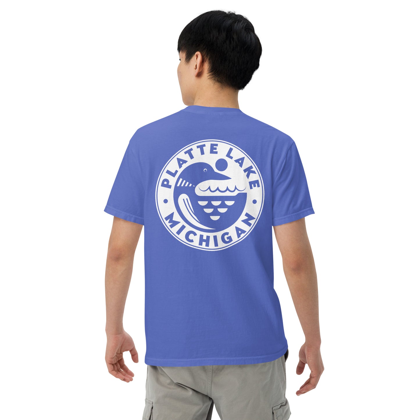 Loon Circle Unisex (Comfort Color) garment-dyed t-shirt