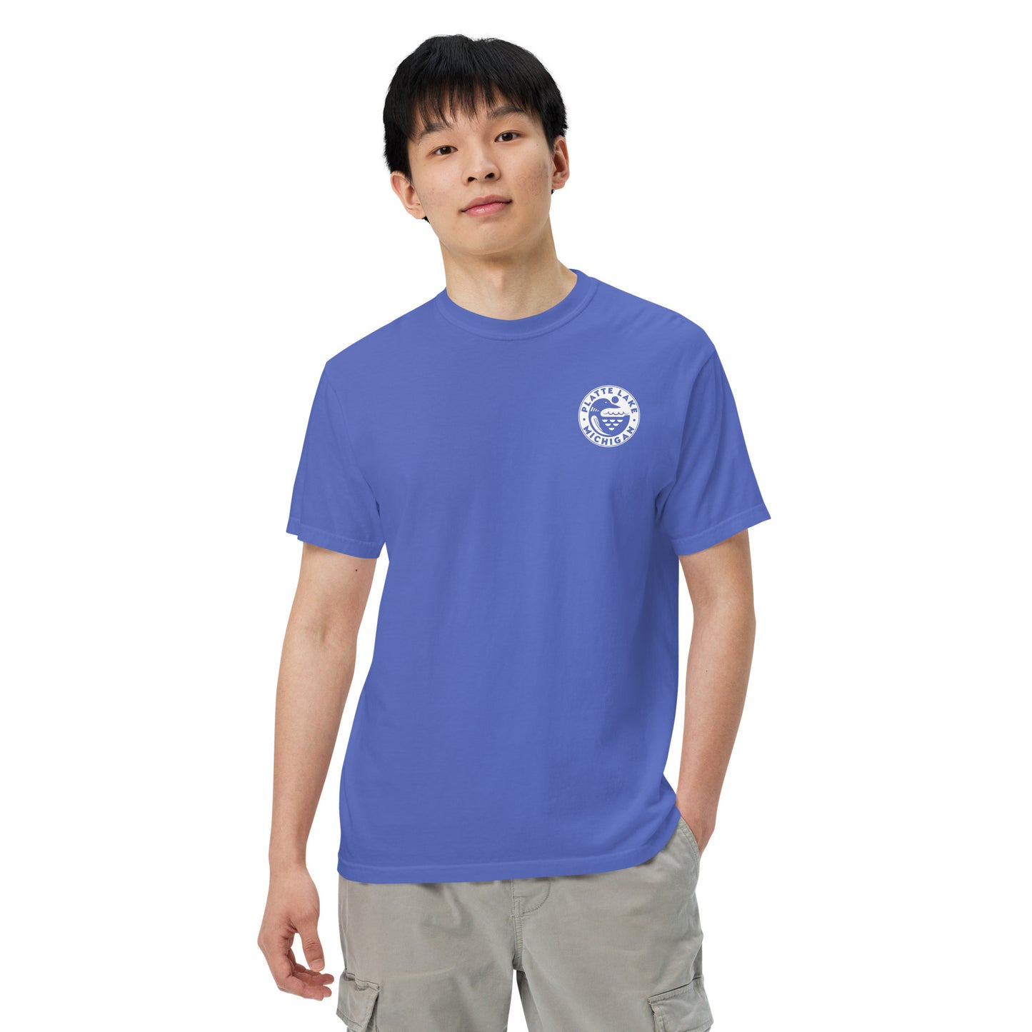 Loon Circle Unisex (Comfort Color) garment-dyed t-shirt