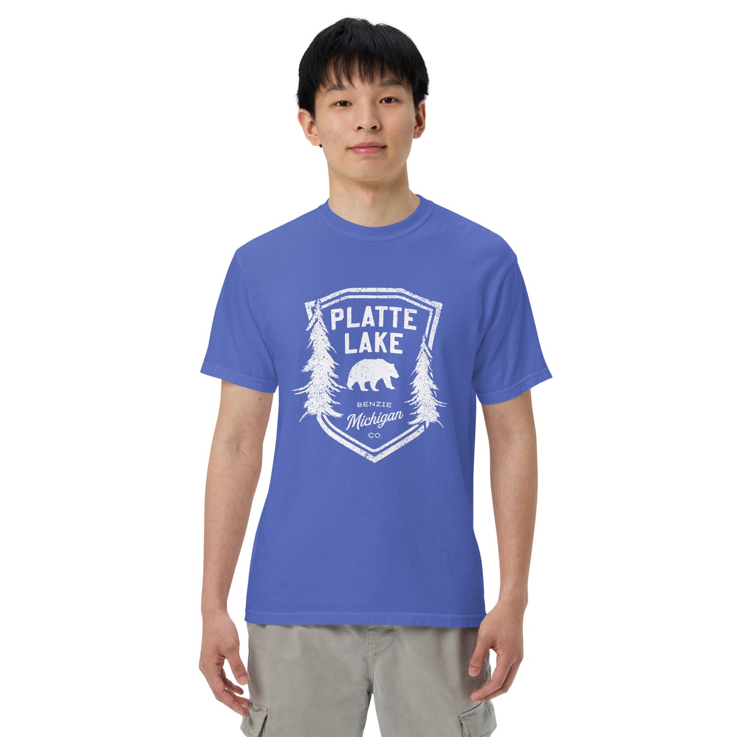 Platte Bear - Unisex (Comfort Color) t-shirt