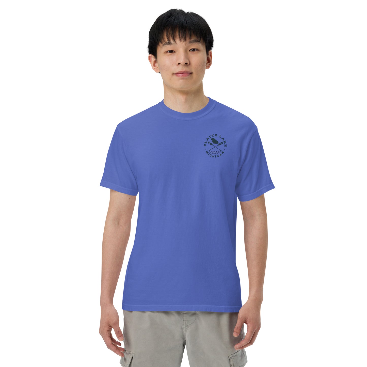 Platte Cross Paddles Unisex (Comfort Colors) t-shirt
