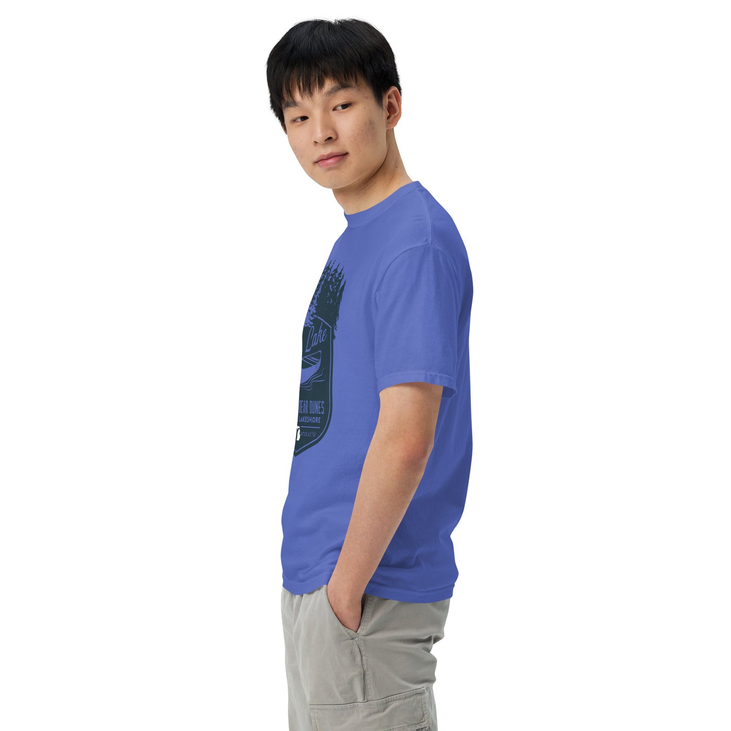 Platte canoe - Unisex (Comfort Color) garment-dyed t-shirt