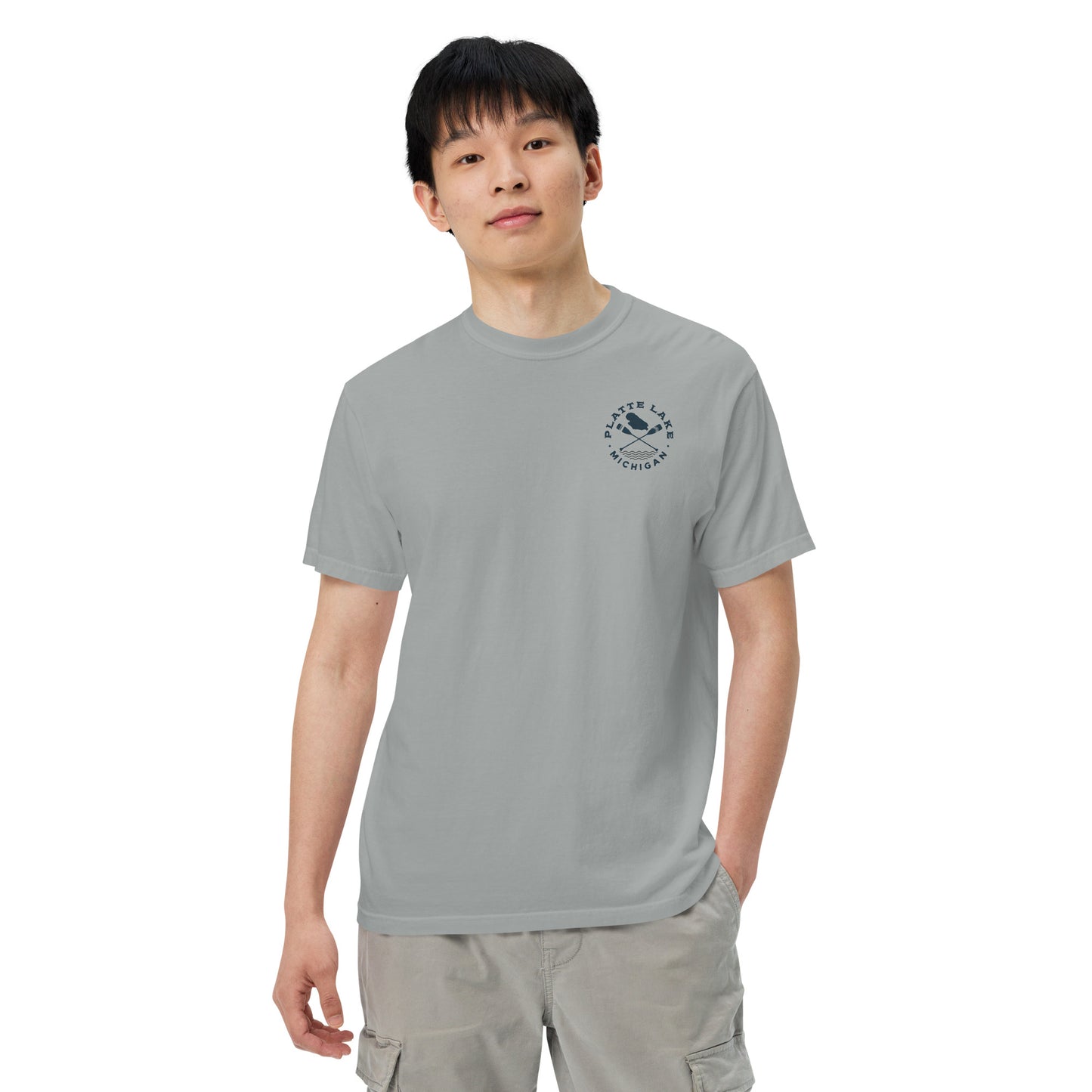 Platte Cross Paddles Unisex (Comfort Colors) t-shirt