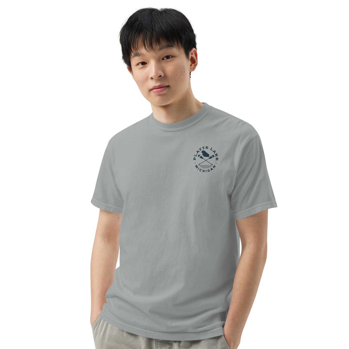 Platte Cross Paddles Unisex (Comfort Colors) t-shirt