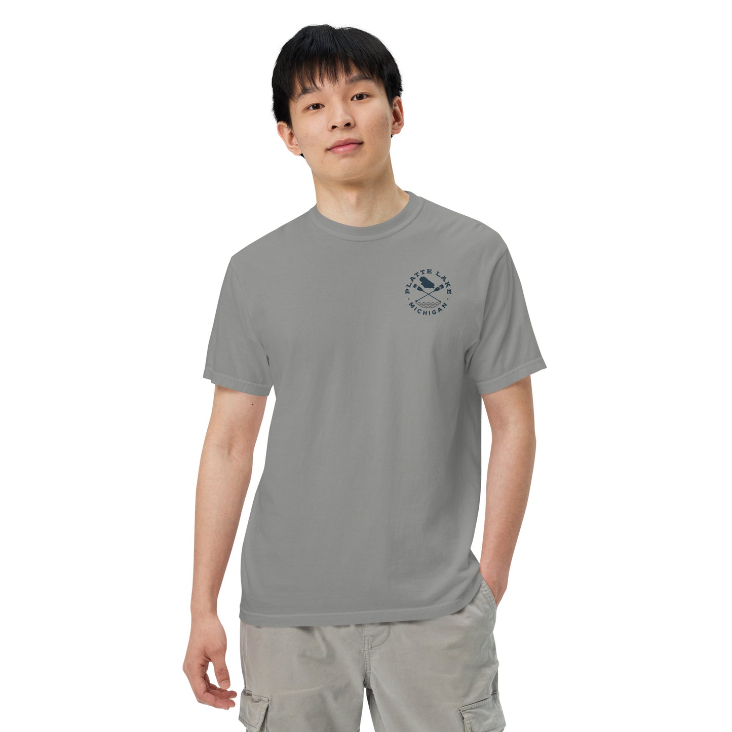 Platte Cross Paddles Unisex (Comfort Colors) t-shirt