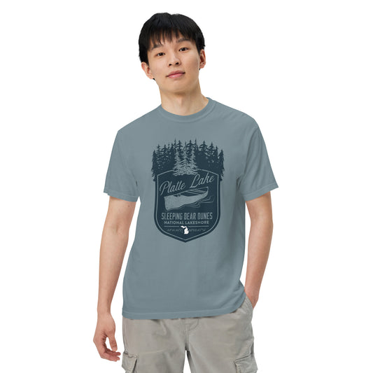 Platte canoe - Unisex (Comfort Color) garment-dyed t-shirt