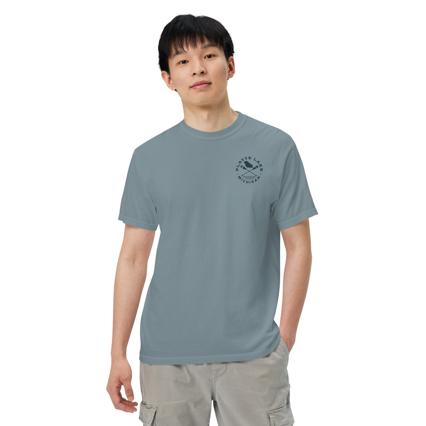 Platte Cross Paddles Unisex (Comfort Colors) t-shirt