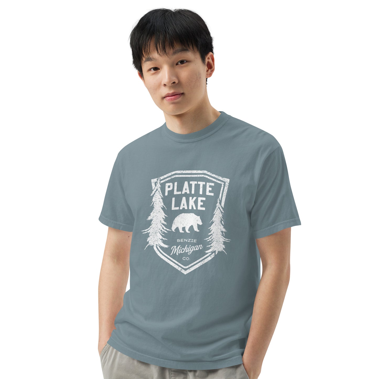 Platte Bear - Unisex (Comfort Color) t-shirt