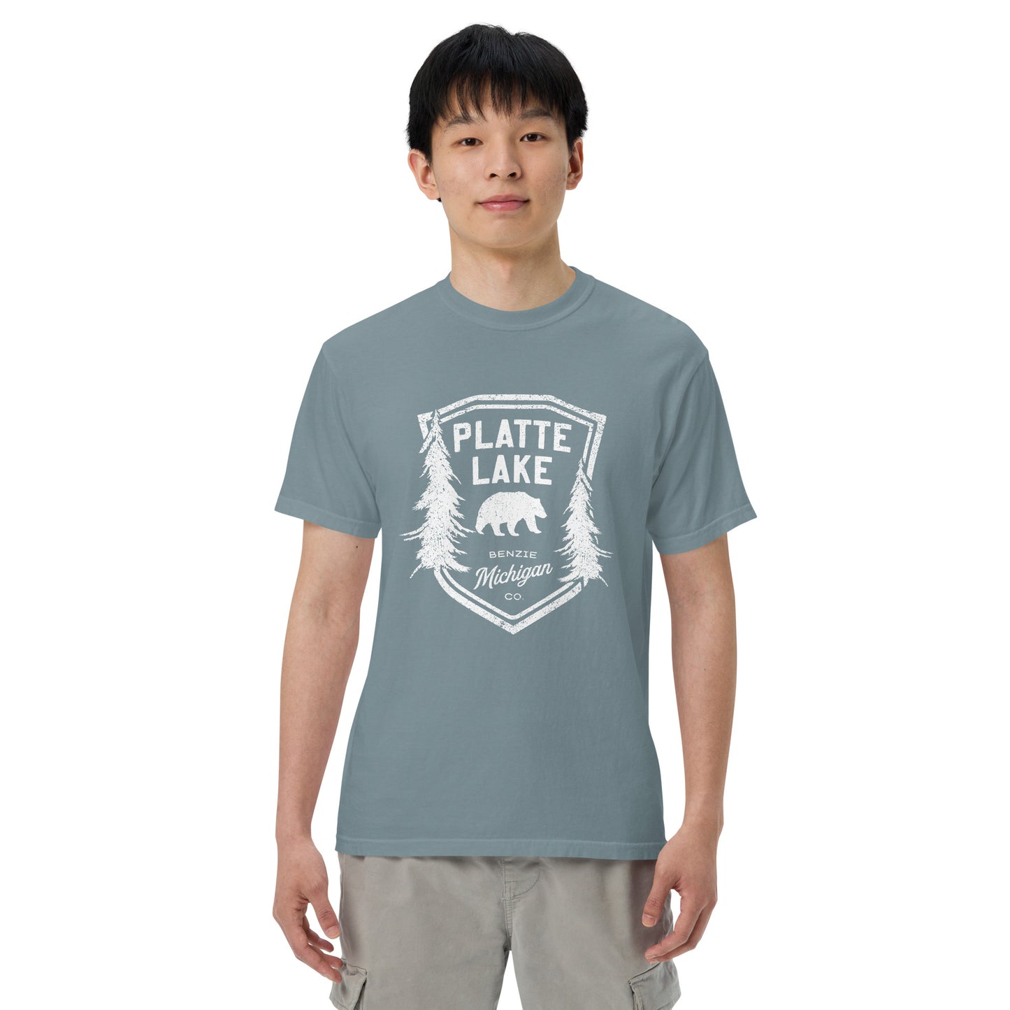 Platte Bear - Unisex (Comfort Color) t-shirt