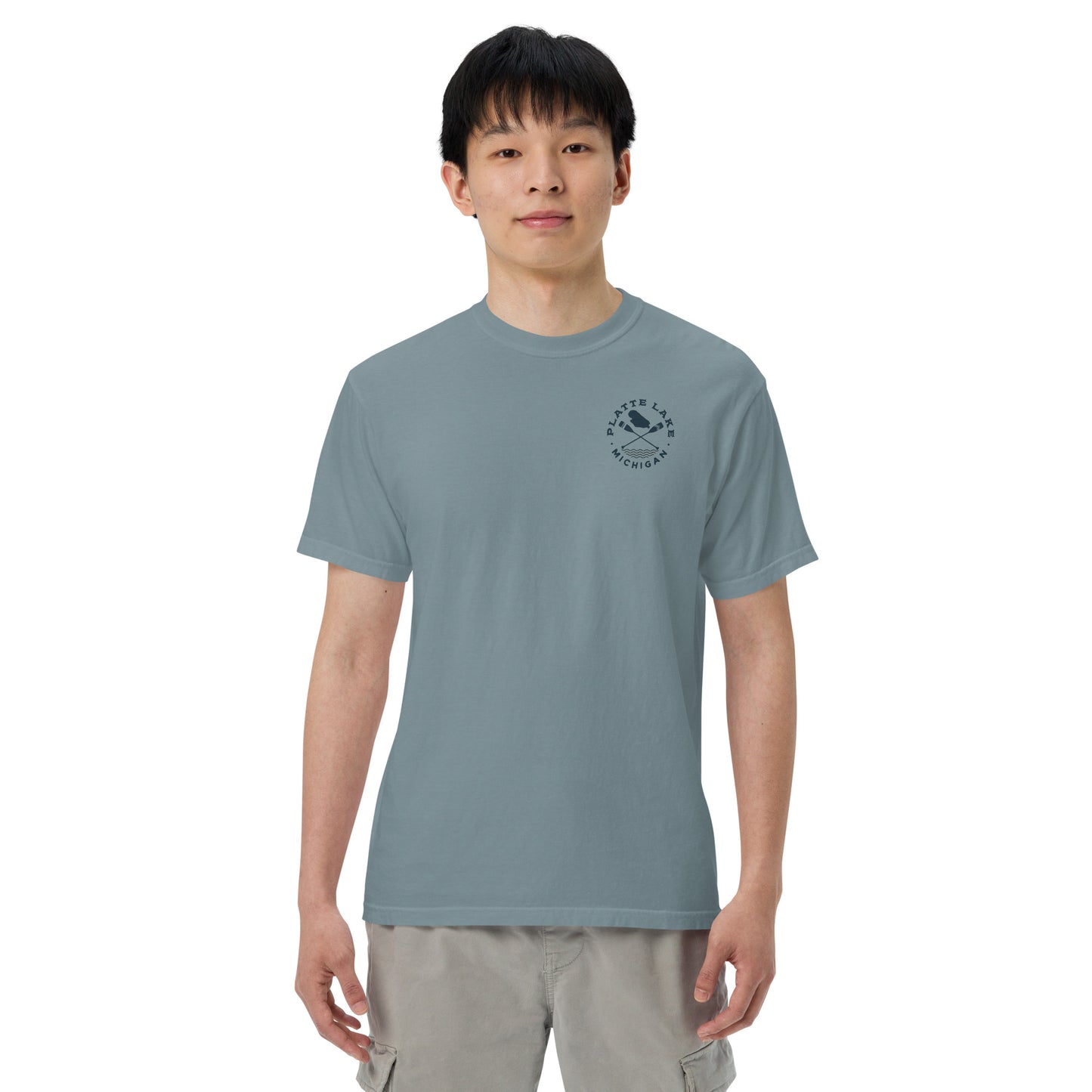 Platte Cross Paddles Unisex (Comfort Colors) t-shirt