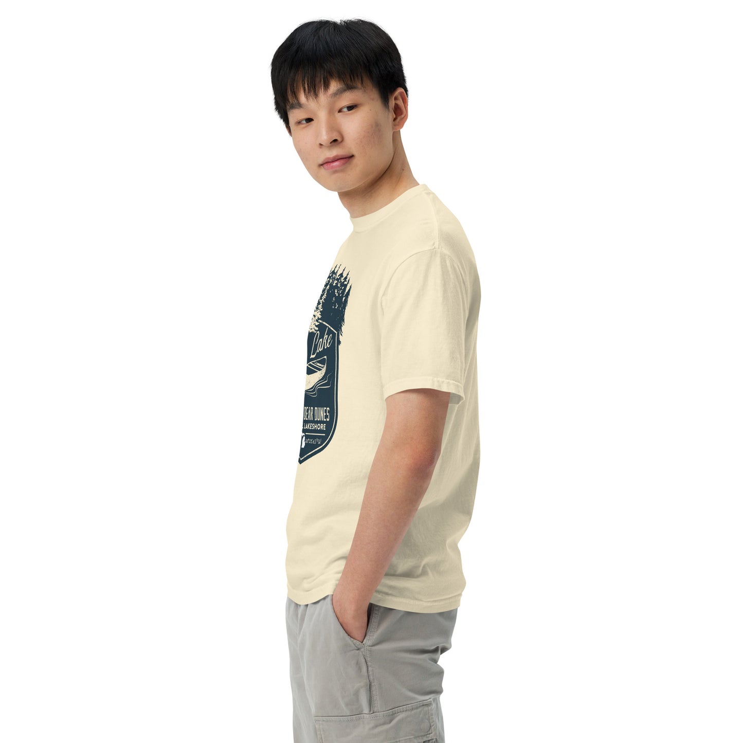 Platte canoe - Unisex (Comfort Color) garment-dyed t-shirt