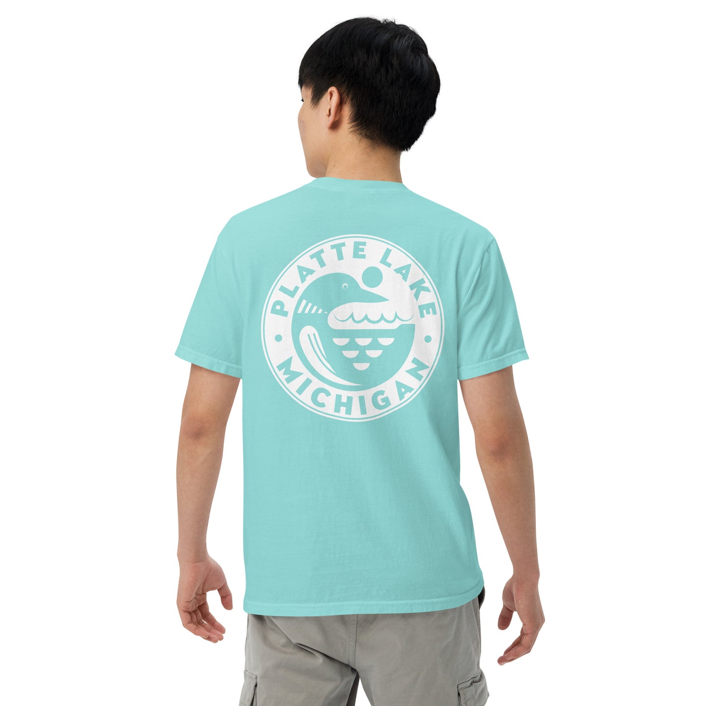 Loon Circle Unisex (Comfort Color) garment-dyed t-shirt