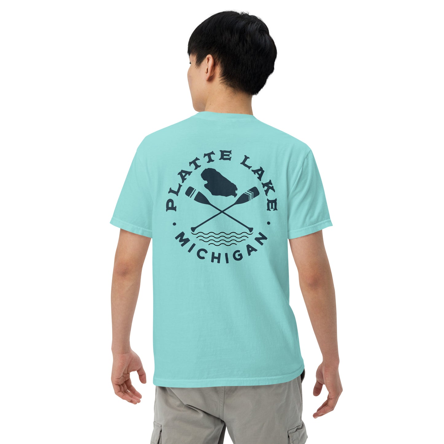 Platte Cross Paddles Unisex (Comfort Colors) t-shirt