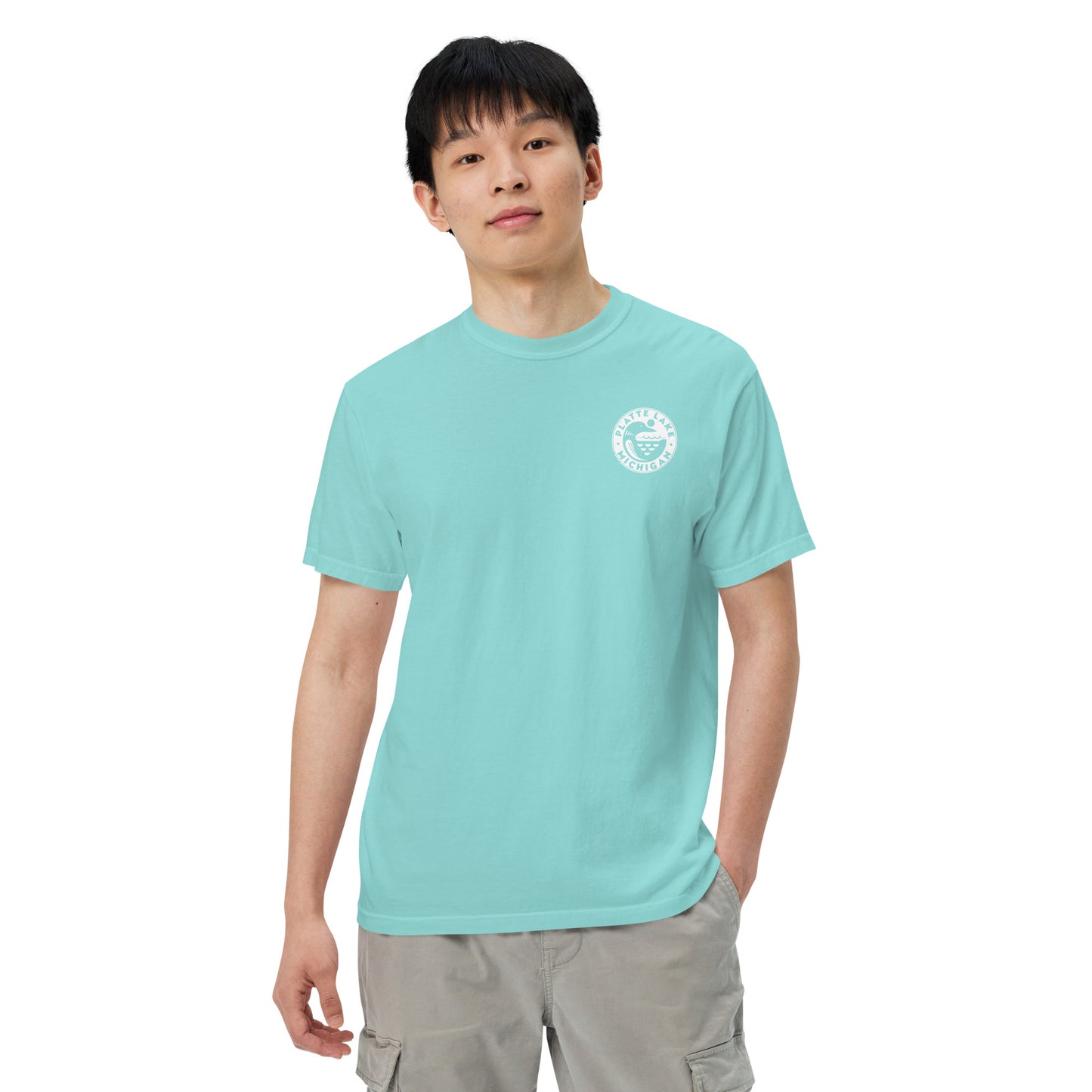 Loon Circle Unisex (Comfort Color) garment-dyed t-shirt