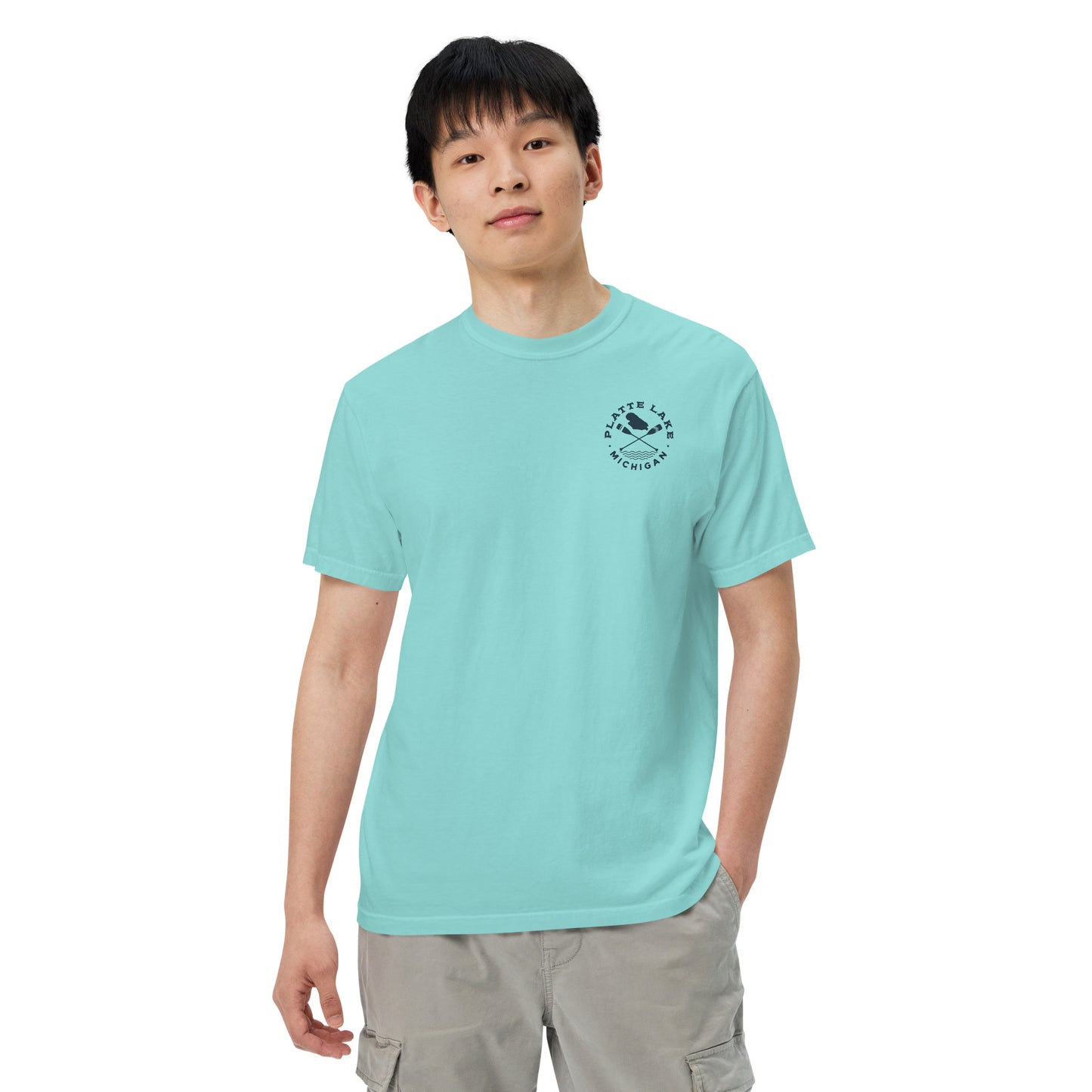 Platte Cross Paddles Unisex (Comfort Colors) t-shirt