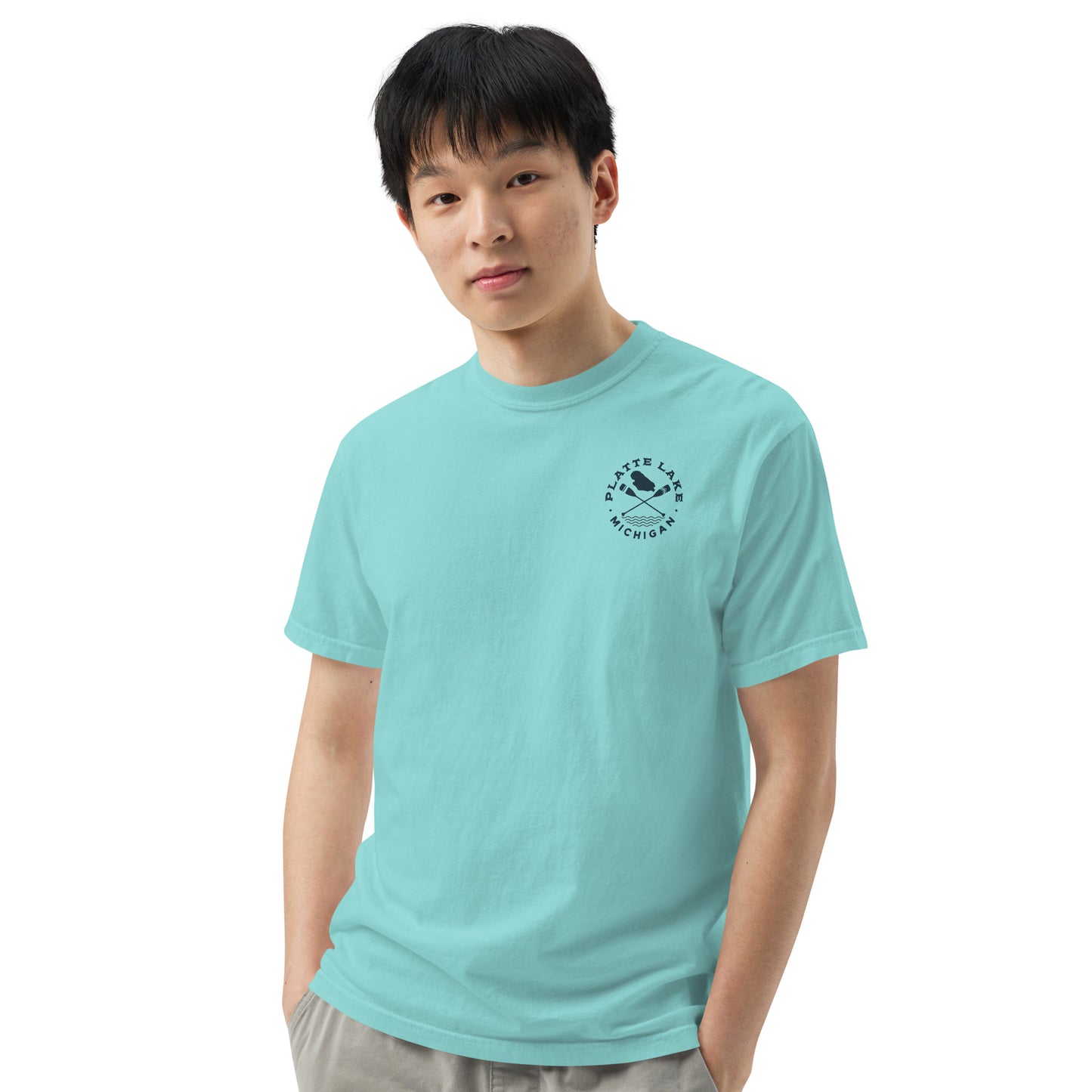 Platte Cross Paddles Unisex (Comfort Colors) t-shirt