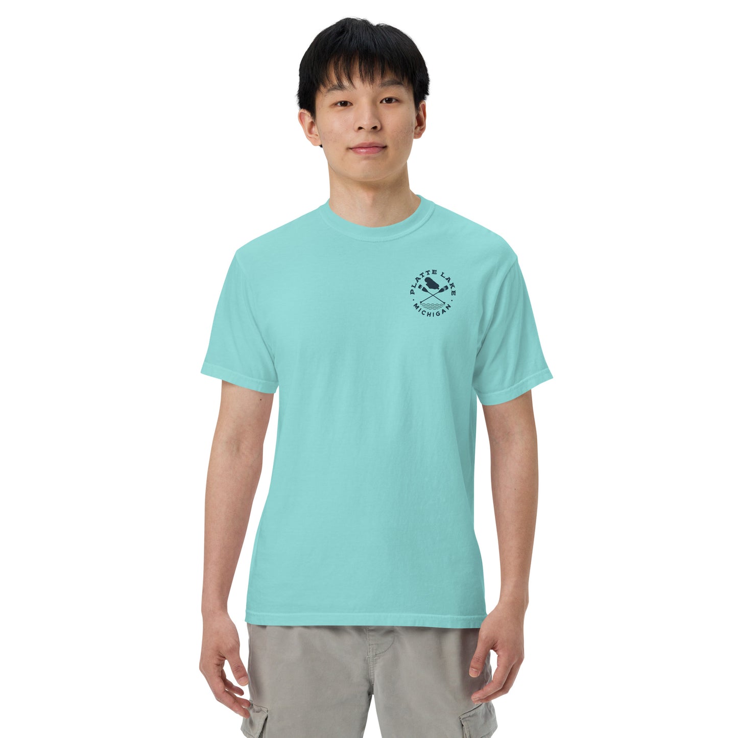 Platte Cross Paddles Unisex (Comfort Colors) t-shirt
