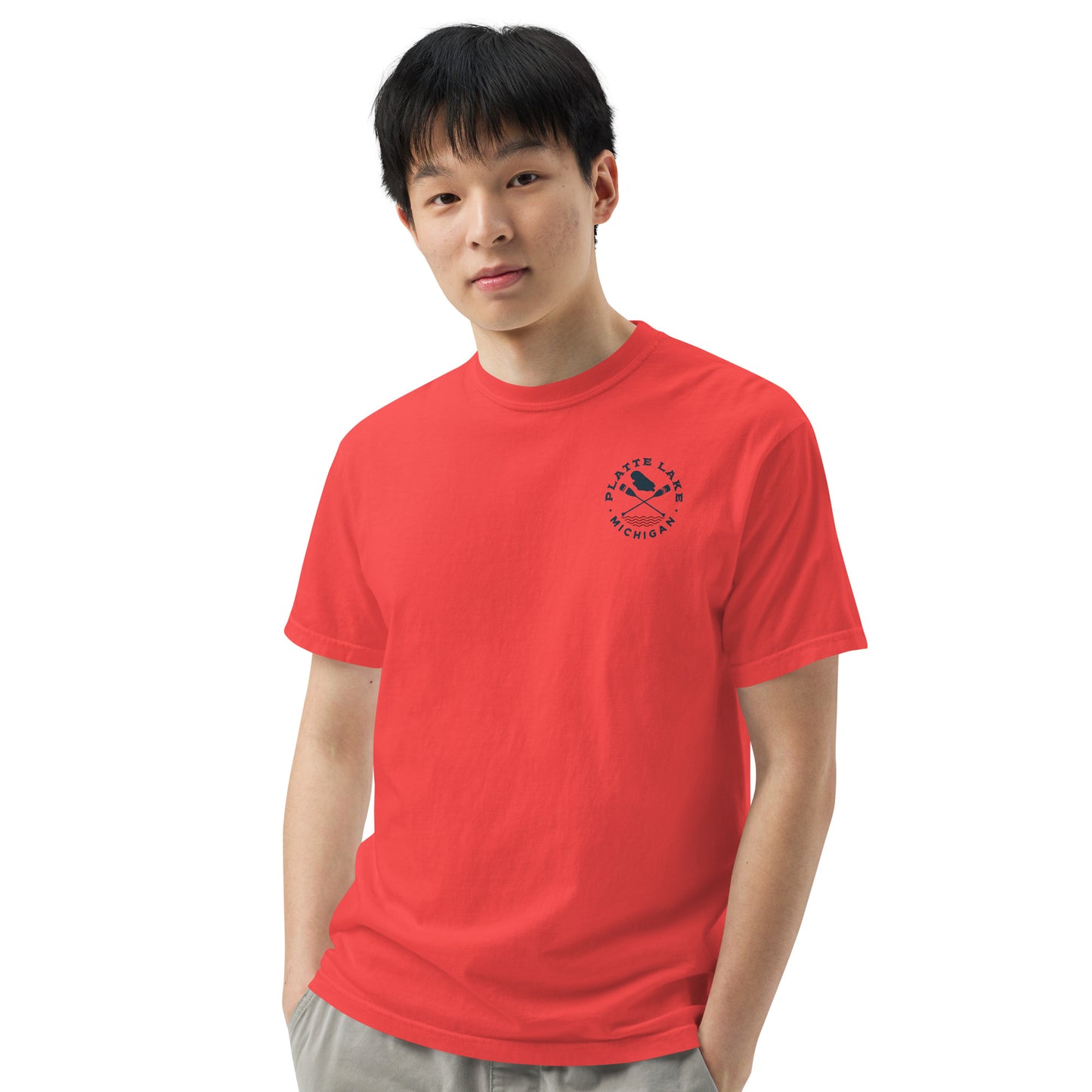 Platte Cross Paddles Unisex (Comfort Colors) t-shirt