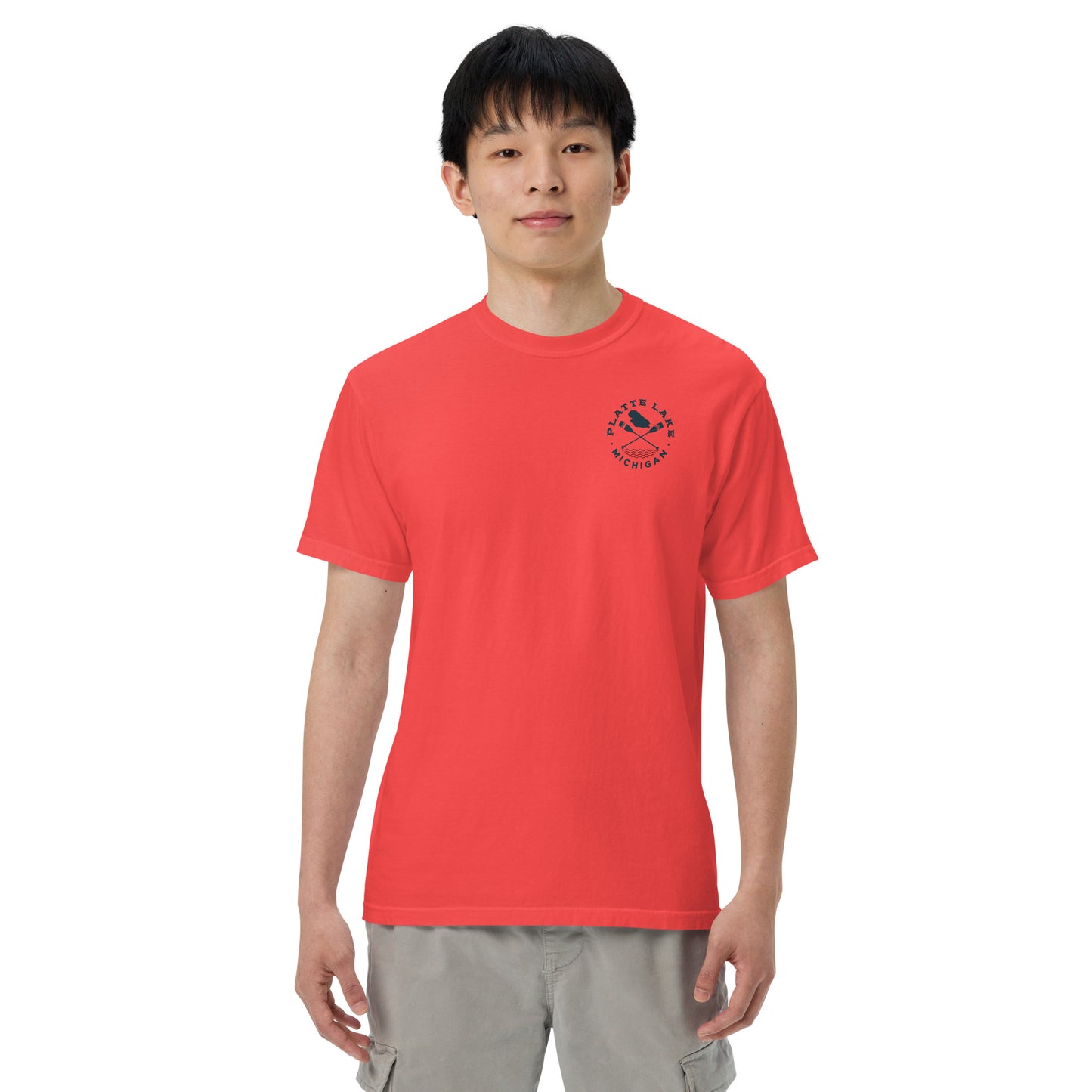 Platte Cross Paddles Unisex (Comfort Colors) t-shirt