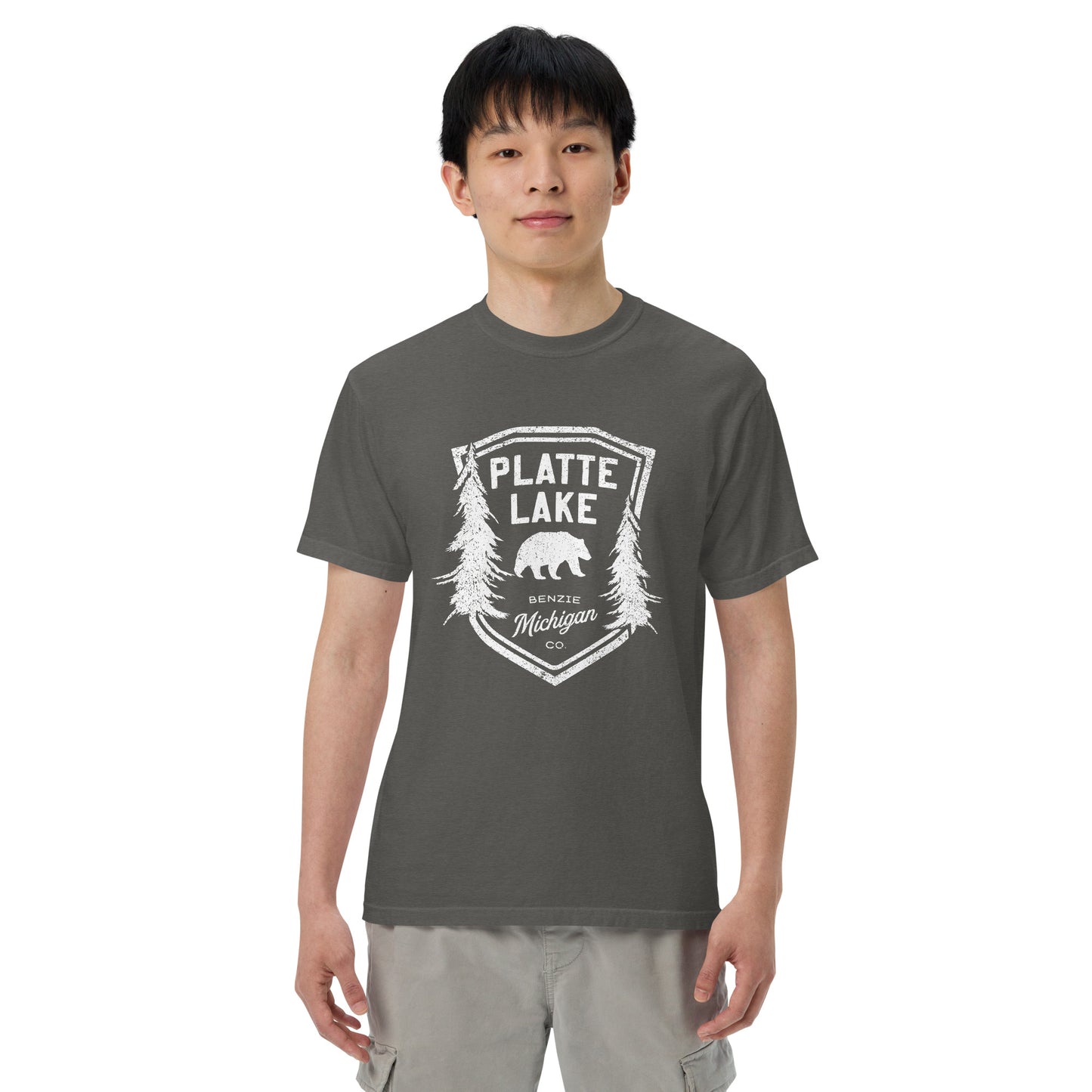 Platte Bear - Unisex (Comfort Color) t-shirt