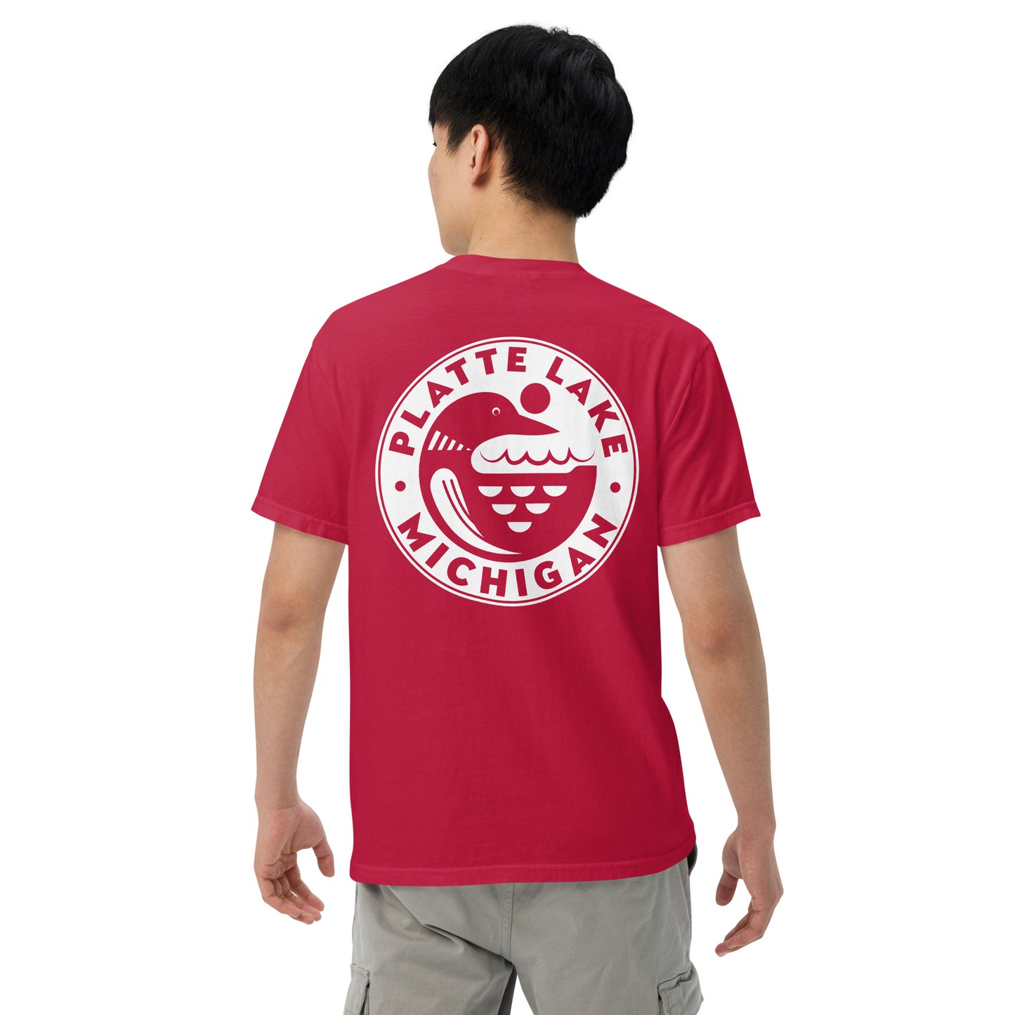 Loon Circle Unisex (Comfort Color) garment-dyed t-shirt