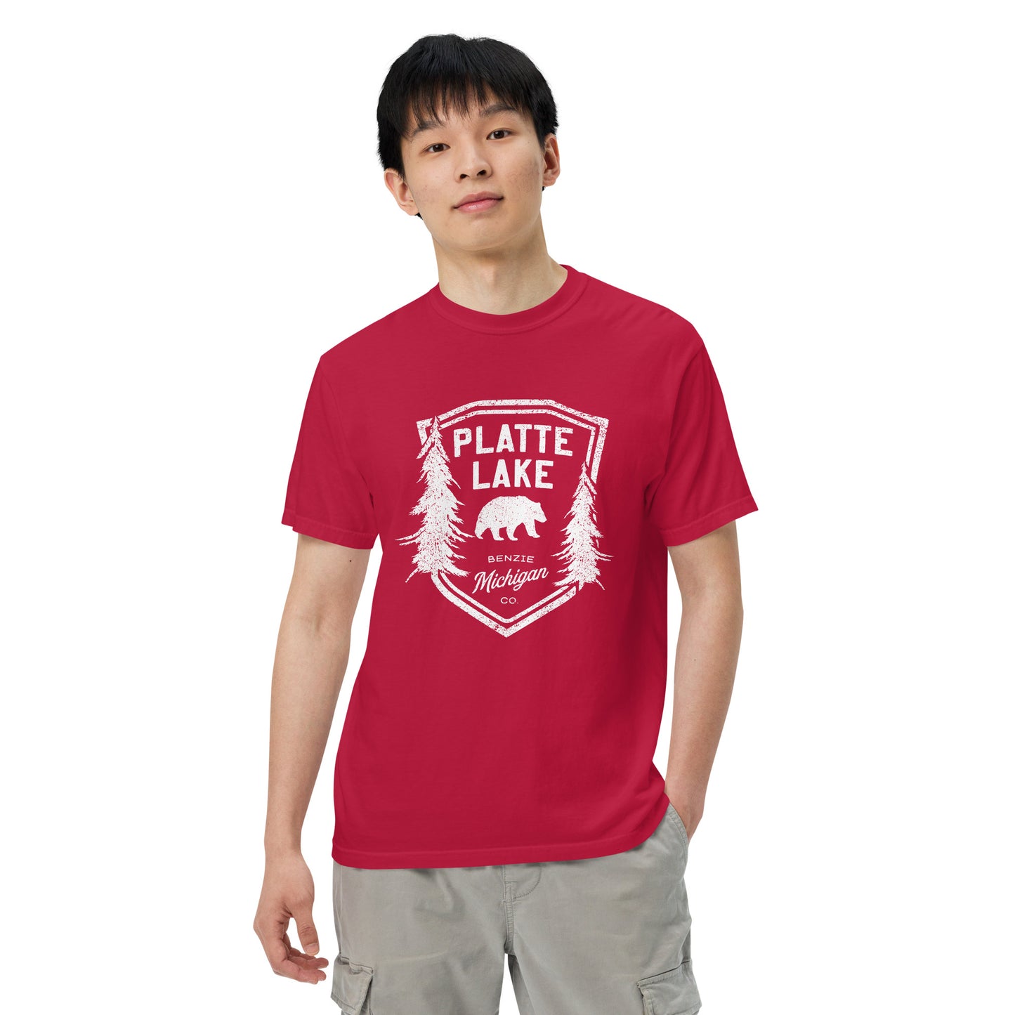 Platte Bear - Unisex (Comfort Color) t-shirt