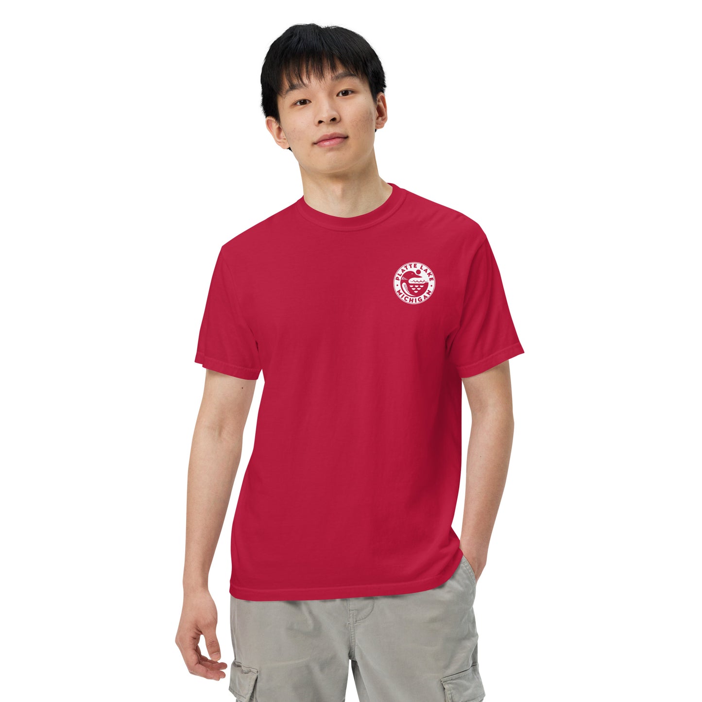 Loon Circle Unisex (Comfort Color) garment-dyed t-shirt